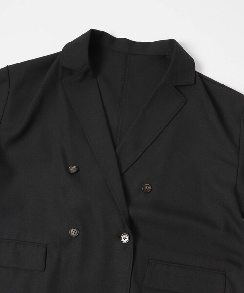 ITEMS URBANRESEARCH（アイテムズ アーバンリサーチ）の「リネンライクジャケット（テーラードジャケット・レディース・BRN/L.BEG/BLK・Free）」の10枚目の写真