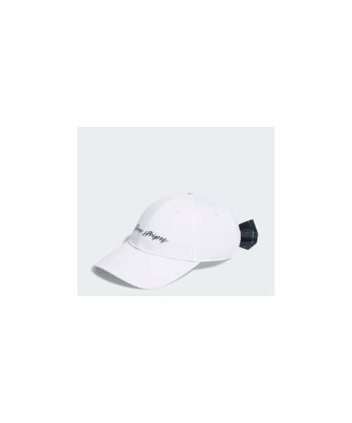 adidas(アディダス)の「リボン キャップ(アクセサリー・レディース・ホワイト/ブラック/ベージュ・OSFW(54-57cm)/OSFX(57-60cm))」の2枚目の写真