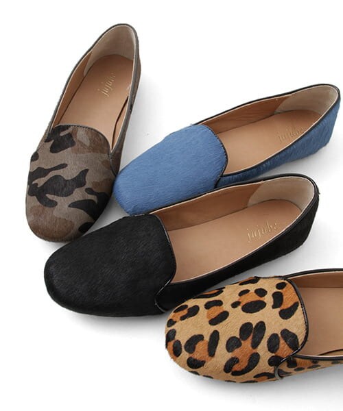 URBAN RESEARCH（アーバンリサーチ）の「jujube　ハラコスリッポン（バレエシューズ・レディース・SAX/BLACK/LEOPARD/CAMO・36/37/38）」の13枚目の写真