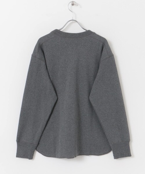 URBAN RESEARCH DOORS（アーバンリサーチドアーズ）の「FORK&SPOON　ヘビーフライスクルーネックプルオーバー（Tシャツ/カットソー・レディース・KHAKI/OATMEAL/TOP CCL・1）」の11枚目の写真