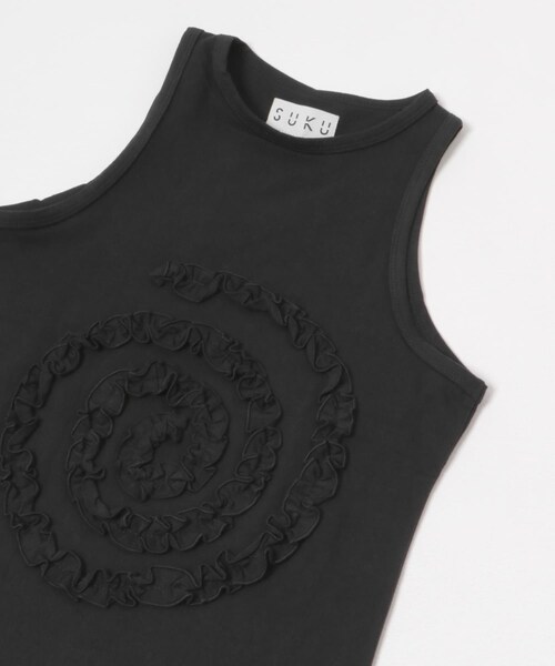 SUKU HOME　FRILL SWIRL TANK