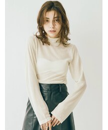 EVRIS | シアータートルトップス(Tシャツ/カットソー)