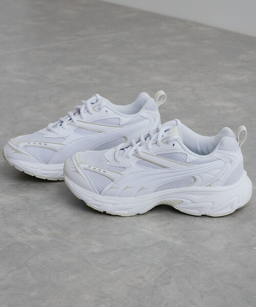 VIS(ビス)の「【PUMA】モーフィック BASE・WEB/一部店舗限定(スニーカー・レディース・ブラック系/ホワイト・23.5/24.0/24.5)」の2枚目の写真