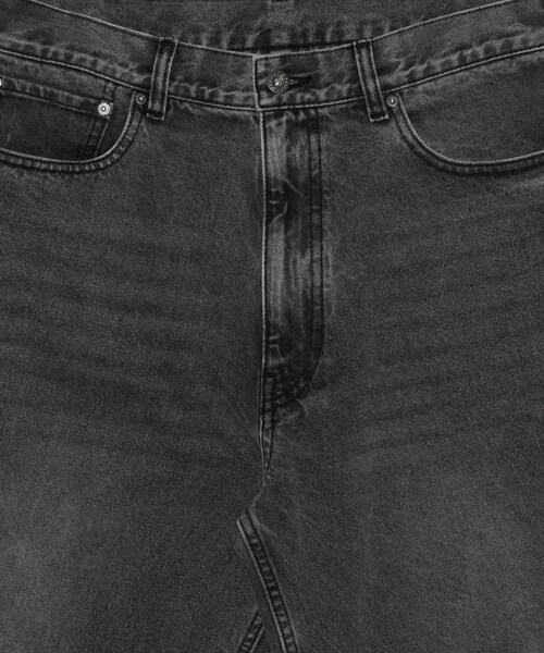 URBAN RESEARCH（アーバンリサーチ）の「LOTTO　SUMMER BAGGY DENIM PANTS（デニムパンツ・メンズ・BLACK/INDIGO・M/L/XL）」の5枚目の写真