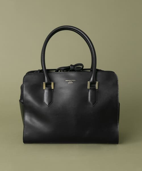 URBAN RESEARCH ROSSO（アーバンリサーチロッソ）の「CHRISTIAN VILLA　2WAYボストンバッグ（ボストンバッグ・レディース・NERO/C48 BEIGE・-）」の4枚目の写真