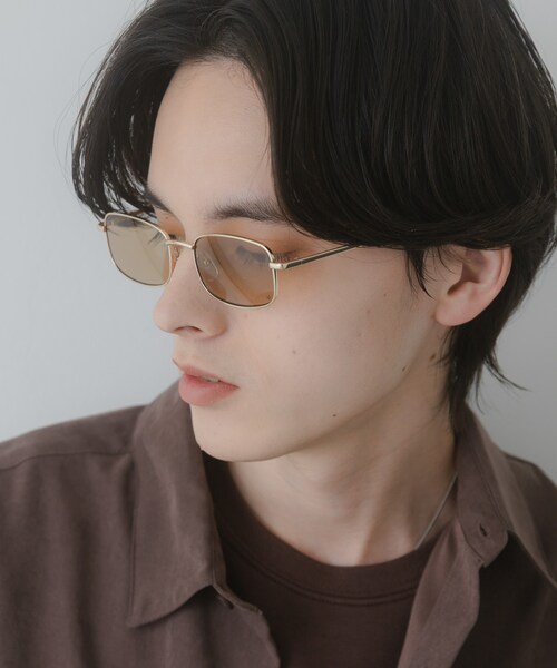 SENSE OF PLACE by URBAN RESEARCH（センスオブプレイスバイアーバンリサーチ）の「メタルフレームサングラス（メガネ・メンズ・SILVER/SMOKE/GOLD・One）」の3枚目の写真