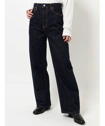 Ungrid | ハイウエストルーズストレートデニム(デニムパンツ)