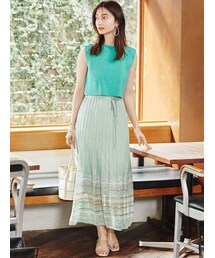 LAGUNAMOON | ウェーブレインボーニットワンピース(ワンピース)