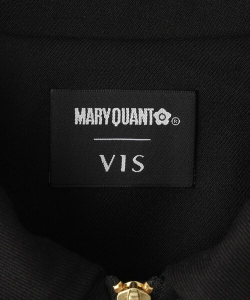 VIS(ビス)の「【MARY QUANT×VIS】ジップアップブルゾン(ブルゾン・レディース・ブラック/ブラック系・F)」の17枚目の写真