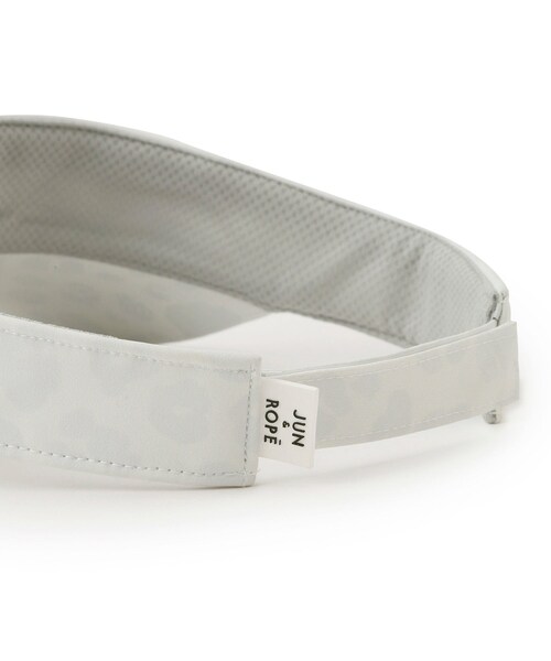 ROPE'（ロペ）の「アニマル柄ラインストーンバイザー（サンバイザー・レディース・グレー/ネイビー/ピンク・F）」の18枚目の写真