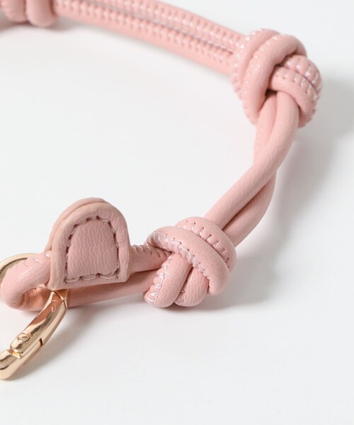 RODE SKO（ロデスコ）の「ノットチャーム（キーホルダー・レディース・SAX/OFF/YELLOW/PINK/MINT・one）」の17枚目の写真