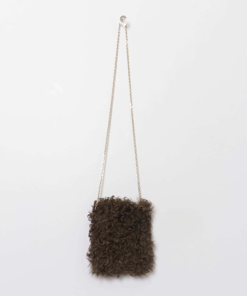 URBAN RESEARCH(アーバンリサーチ)の「CARUS AURA FUR BAG(ショルダーバッグ・レディース・ZEBRA/BROWN/CAPPUCCINO/別注GRAGE・-)」の1枚目の写真