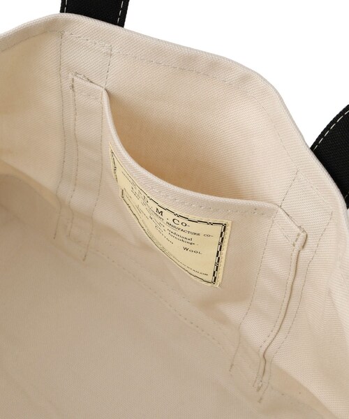 ADAM ET ROPE'（アダムエロペ）の「【J'aDoRe・一部店舗限定】【OLDMAN'S TAILOR】COLOR COMBINATION TOTE BAG（トートバッグ・レディース・キナリ・F）」の11枚目の写真