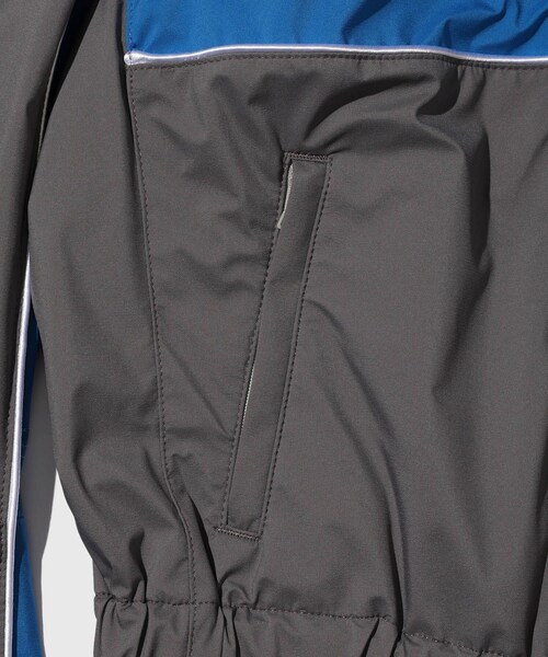 ADAM ET ROPE'(アダムエロペ)の「【BASICKS/ベイシックス】Cigarettes Shoulder Track Jacket(ブルゾン・メンズ・ブラック/グレー・XS)」の10枚目の写真