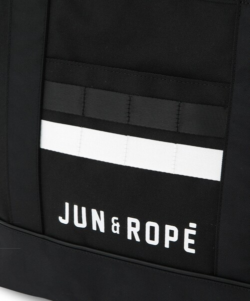 ROPE'（ロペ）の「ロゴ入りBIGトートバッグ（トートバッグ・レディース・ブラック/ホワイト/ライトグリーン・F）」の10枚目の写真