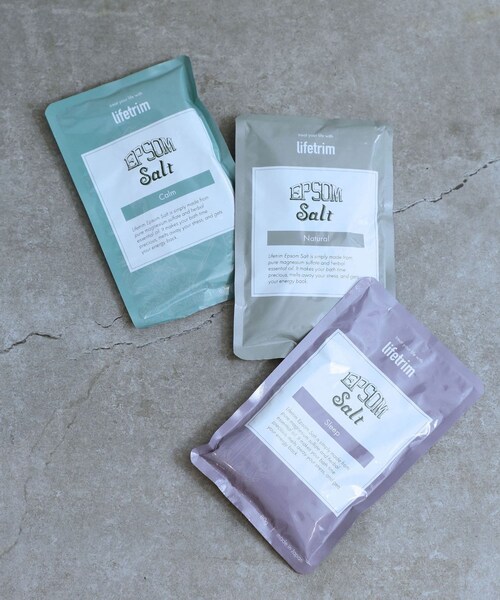 URBAN RESEARCH（アーバンリサーチ）の「Lifetrim　エプソムソルト ナチュラル 80g（コスメキット/ギフトセット・メンズ・-・0）」の3枚目の写真