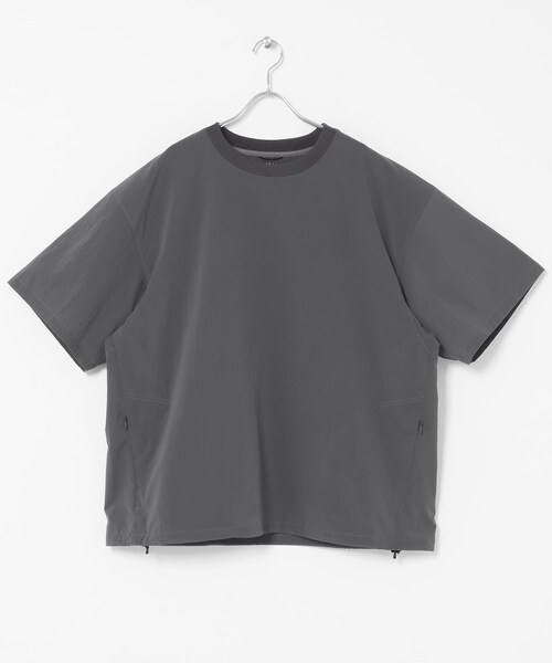 EKAL(エカル)の「DOT AIR SHORT-SLEEVE PULLOVER(シャツ/ブラウス・メンズ・ブラック/グレー/ネイビー・M/L)」の13枚目の写真