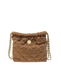 EVRIS | フェイクスウェードキルティングショルダーBAG(ハンドバッグ)