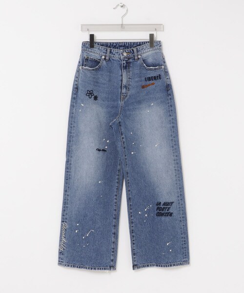 URBAN RESEARCH(アーバンリサーチ)の「『別注』PICCADILLY×URBAN RESEARCH 刺繍デニムパンツ(デニムパンツ・レディース・LT GRAY/LT INDIGO・36/38/40)」の9枚目の写真