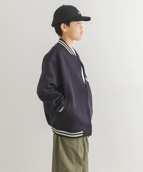 URBAN RESEARCH DOORS（アーバンリサーチドアーズ）の「『150サイズ』ダンボールニットスタジャン(KIDS)（ダウンジャケット/コート・キッズ・GRAY/NAVY・150(145-155)）」の16枚目の写真