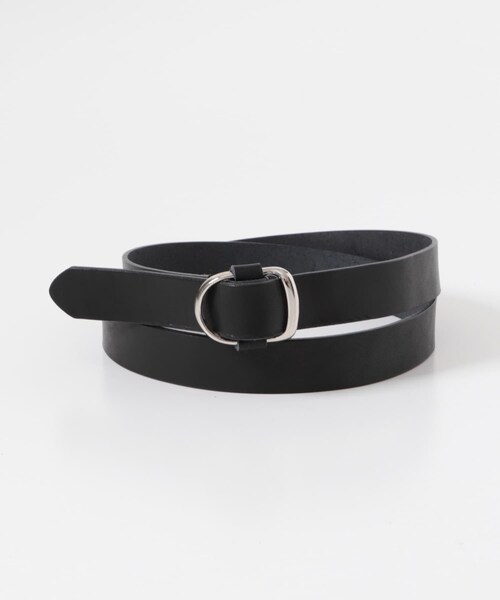 URBAN RESEARCH DOORS（アーバンリサーチドアーズ）の「リングレザーベルト（ベルト・メンズ・BLACK/D.BROWN・-）」の4枚目の写真