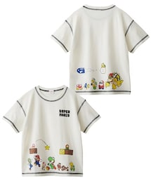 QUNTSTYLE | 【スーパーマリオ】プリントＴシャツ（男の子・女の子）(Tシャツ/カットソー)
