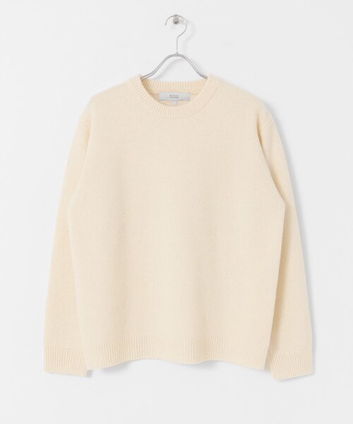 URBAN RESEARCH ROSSO（アーバンリサーチロッソ）の「『XLサイズあり』シェットランドウールクルーネックニット（ニット/セーター・メンズ・NAVY/BLACK/GRAY/GREIGE/KHAKI/GREEN/WHITE/ROYAL BLUE/INDIGO/MASTARD/WINE/LAVENDER・S/M/L/XL）」の21枚目の写真