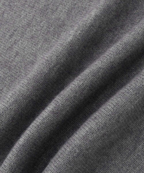 VIS（ビス）の「トライアングルニットスカーフ（バンダナ/スカーフ・レディース・グレー/ベージュ・F）」の11枚目の写真