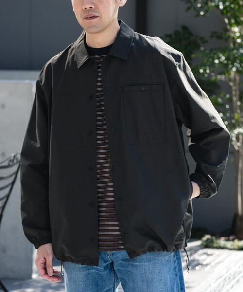 URBAN RESEARCH DOORS(アーバンリサーチドアーズ)の「『別注』Marmot×DOORS COACH SHIRTS JACKET(テーラードジャケット・メンズ・INK BLACK/NAVY/TEAL/IVORY・M/L/XL)」の16枚目の写真