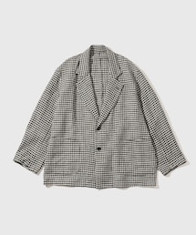 ADAM ET ROPE' | 【Pelemele/ペールメール】COVERALL JACKET GINGHAM(テーラードジャケット)