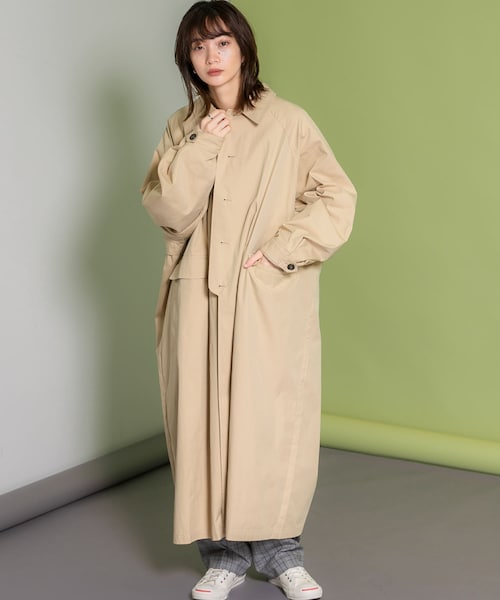 ステンカラーBIGBIGコート