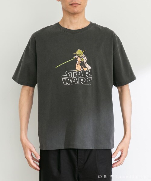 URBAN RESEARCH Sonny Label（アーバンリサーチサニーレーベル）の「STARWARS / ピグメントTシャツ（Tシャツ/カットソー・メンズ・yoda/episode1/falcon・M/L）」の14枚目の写真