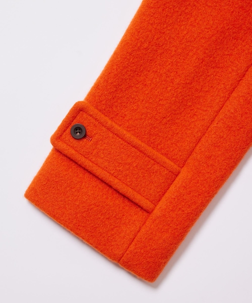 ADAM ET ROPE'（アダムエロペ）の「【KAPTAIN SUNSHINE】 Duffle Coat（ダッフルコート・メンズ・オレンジ・36/38）」の8枚目の写真
