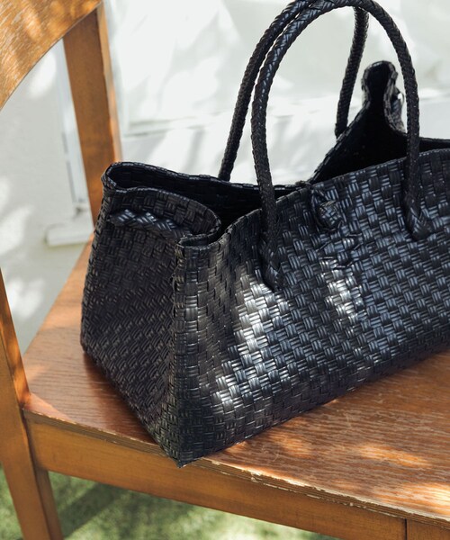 URBAN RESEARCH(アーバンリサーチ)の「HANDICRAFT SAIGON LARGE TOTE(トートバッグ・レディース・BLACK・-)」の3枚目の写真