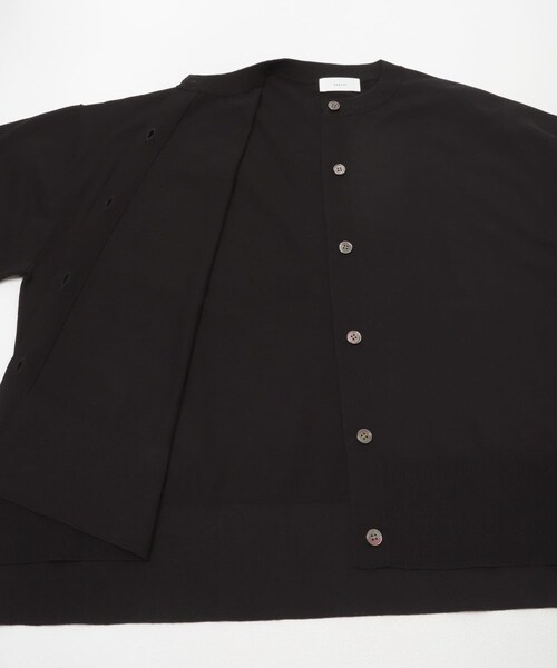 かぐれ(カグレ)の「ハイツイストコットンワイドカーディガン(カーディガン/ボレロ・レディース・BLACK/GRAY/NAVY・Free)」の15枚目の写真