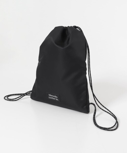 URBAN RESEARCH(アーバンリサーチ)の「ANCHOR INC. REFLECTOR DRAWSTRING BAG(バックパック/リュック・メンズ・BLACK・One)」の1枚目の写真