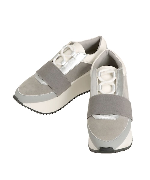 LACE UP PLATFORM SOLE SNEAKERSの16枚目の写真