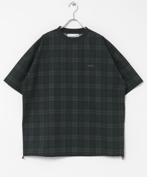 URBAN RESEARCH Sonny Label（アーバンリサーチサニーレーベル）の「OOPS　チェック柄Tシャツ（シャツ/ブラウス・メンズ・GREEN/BLUE・M/L/XL）」の8枚目の写真