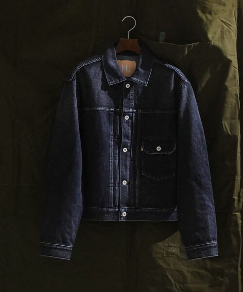 URBAN RESEARCH（アーバンリサーチ）の「HERILL　HL Denim XX Jacket（デニムジャケット・メンズ・Blk vint/Natural・1/2/3）」の18枚目の写真