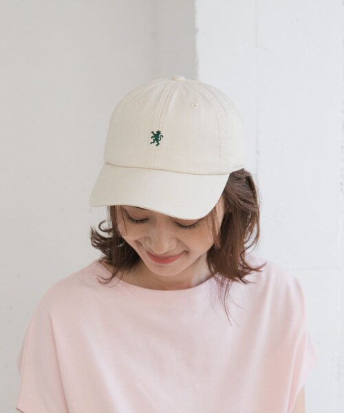 URBAN RESEARCH DOORS(アーバンリサーチドアーズ)の「GYMPHLEX 6PANEL CAP(キャップ・レディース・IVORY/PALE KHAKI/NAVY/LT.SAX・FREE)」の6枚目の写真