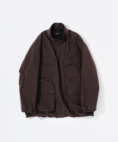 EKAL（エカル）の「『UR TECH』MoLightプルオーバー（その他トップス・メンズ・ブラック/ブラウン・M/L）」の4枚目の写真