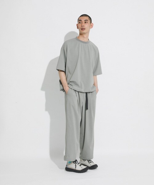 EKAL（エカル）の「『速乾/イージーケア』SMOOTH WOOLYLIKEテーパードパンツ（その他パンツ・メンズ・ライトグレー/チャコール/ネイビー・M/L）」の20枚目の写真