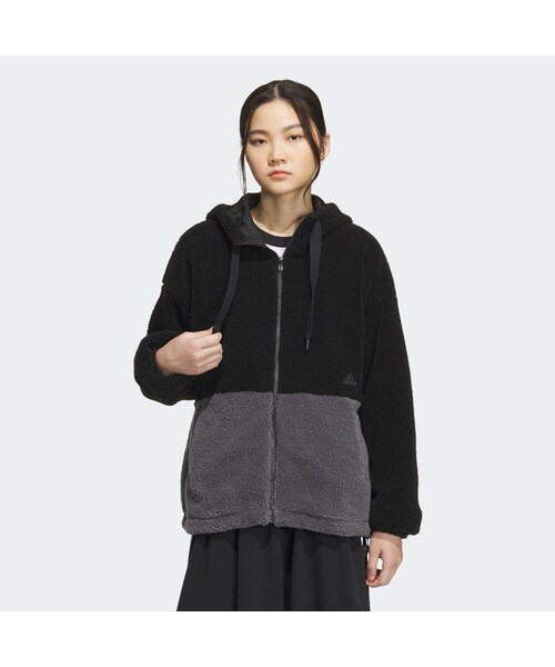 adidas（アディダス）の「カラーブロック ルーズフィット ベスト オブ