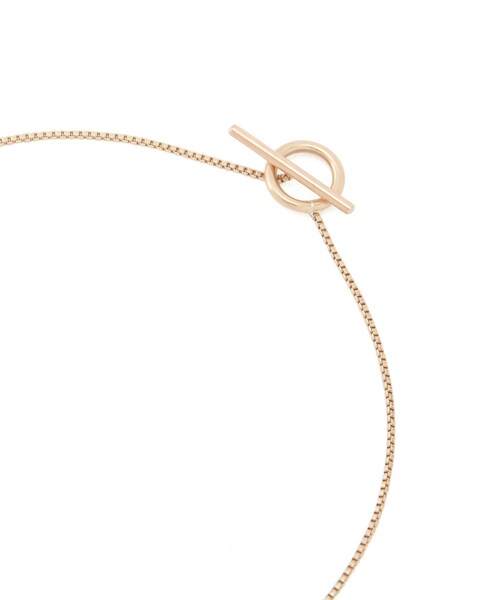 ADAM ET ROPE'（アダムエロペ）の「【ANNIKA INEZ】HEART NECKLACE, SMALL（ネックレス・レディース・ゴールド・F）」の4枚目の写真