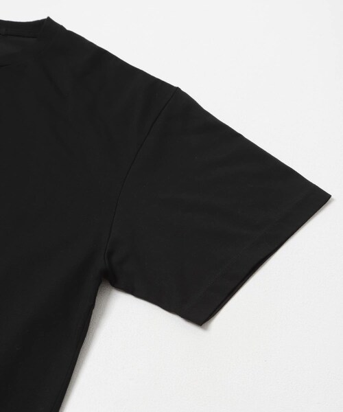 URBAN RESEARCH DOORS(アーバンリサーチドアーズ)の「awasa ブリーズジャージー Tシャツ(Tシャツ/カットソー・メンズ・WHITE/BLACK・1/2/3)」の10枚目の写真