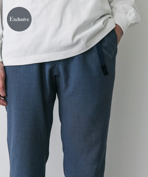 URBAN RESEARCH DOORS（アーバンリサーチドアーズ）の「『別注』Gramicci for DOORS　Linen Blend Pants（その他パンツ・メンズ・NATURAL/OLD BLUE/CHARCOAL/BLACK・S/M/L）」の4枚目の写真