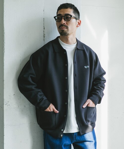 URBAN RESEARCH DOORS(アーバンリサーチドアーズ)の「『別注』PENNYS×DOORS THE FOX シャツカーディガン(カーディガン/ボレロ・メンズ・ORANGE/BEIGE/BLUE/CHARCOAL/KHAKI・M/L/XL)」の7枚目の写真