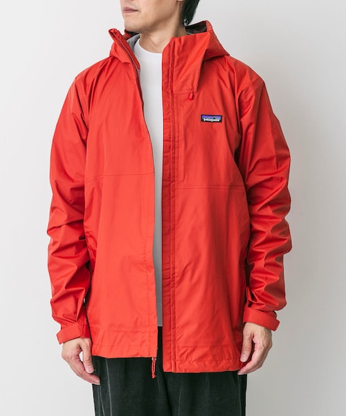 URBAN RESEARCH DOORS（アーバンリサーチドアーズ）の「patagonia　Torrentshell 3L Rain Jacket（テーラードジャケット・メンズ・OLGG/MRLB/PMTP/AMRE/BLK/SMDB・S/M/L/XL）」の6枚目の写真