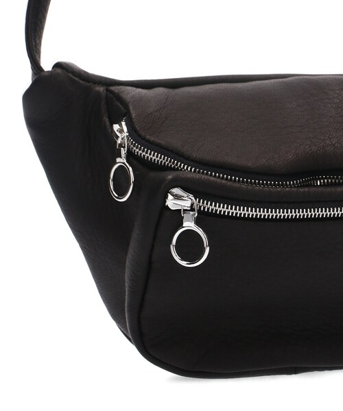 ADAM ET ROPE'（アダムエロペ）の「【Aeta】WAIST POUCH：S（ボディバッグ/ウエストポーチ・メンズ・ブラック・F）」の5枚目の写真