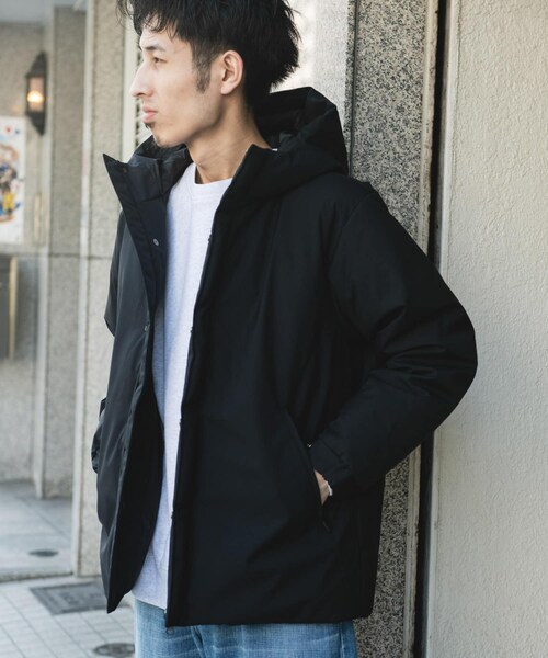 URBAN RESEARCH DOORS(アーバンリサーチドアーズ)の「ウールブレンドラミネートダウンパーカー(その他アウター・メンズ・BROWN/CHARCOAL/BLACK・M/L)」の11枚目の写真